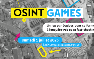 Formation OSINT Games : Enquêter avec les données « ouvertes », le 1er juillet 2023