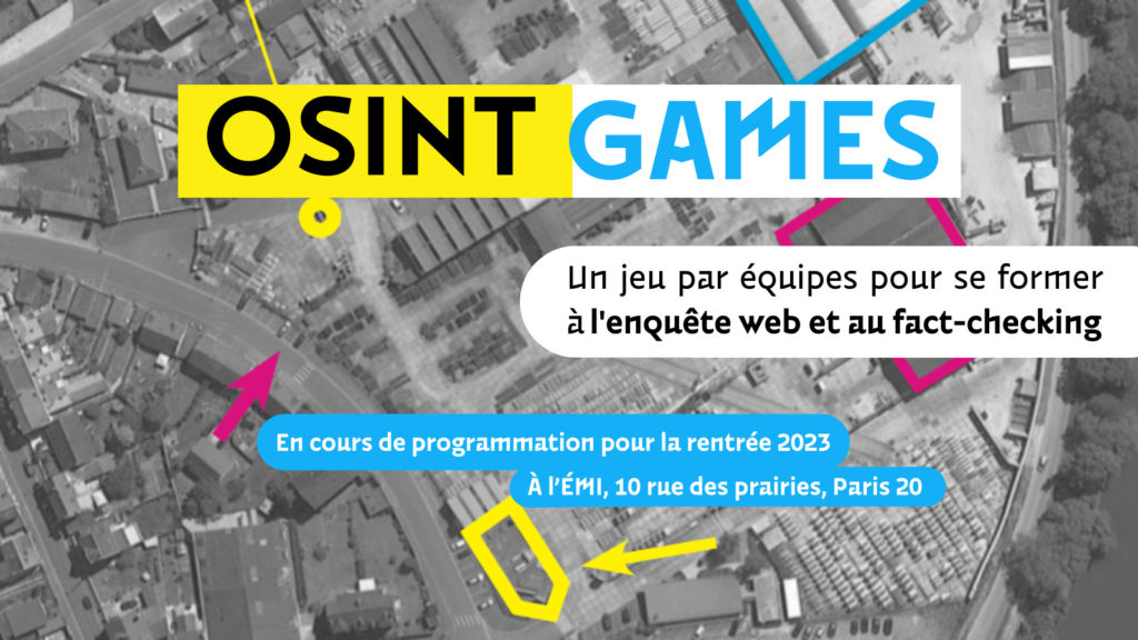 OSINT Games 2023 OSINTgames à l'École des Métiers de l'Information