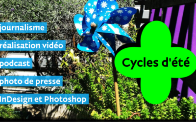 Journalisme – Podcast – Photo – Vidéo – InDesign & Photoshop  : Les cycles d’été 2023 de l’émi