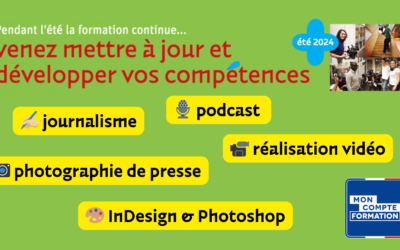 Journalisme – Vidéo – InDesign & Photoshop  : Les cycles d’été 2024 de l’émi